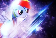 floating rainbow dash my little pony friendship is magic 1920x1080 wallpaper Art HD Wallpaper